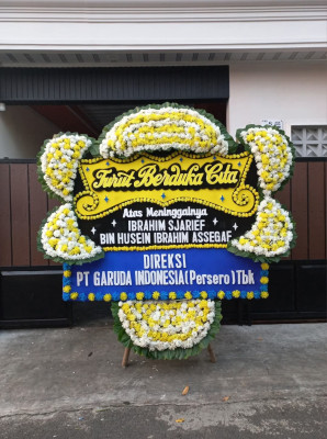 Papan Bunga Duka di Pabean